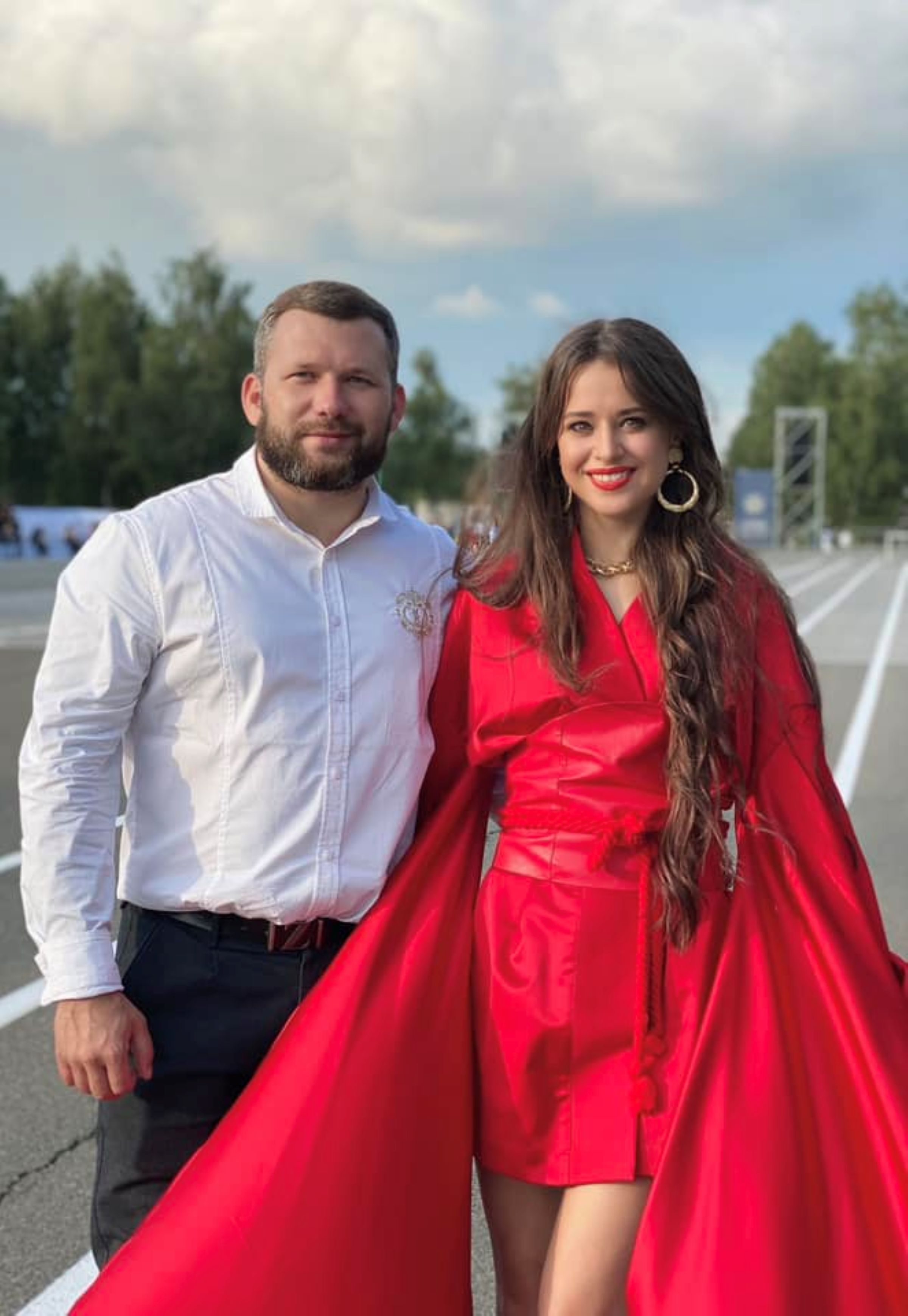 Pregnant Slavia spun an affair with a businessman who starred in the show 